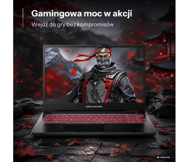 Dream Machines 15PL28 Ryzen 7-H255/16GB/1TB/Win11PX RTX5060 144Hz - 1575819 - zdjęcie 8